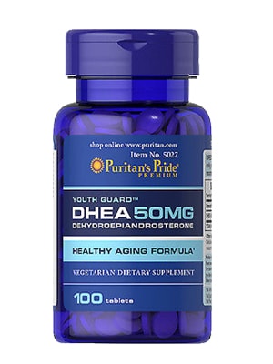 Thuốc Puritan’s Pride Dhea 50mg 100 Viên, Tăng Nội Tiết Tố Nữ