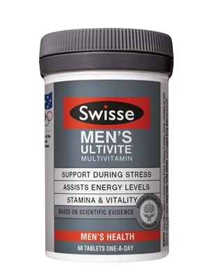 Viên Uống Vitamin Cho Nam Giới Swisse Mens Ultivite Multivitamin 