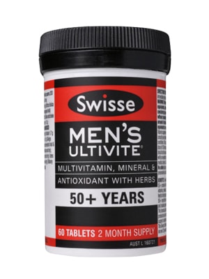 Vitamin tổng hợp cho nam giới Swisse Men’s 50+ Ultivite Úc