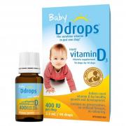 Thuốc nhỏ Baby Ddrops Vitamin D3 400 I.U 90 Giọt Cho Bé Sơ Sinh Của Mỹ
