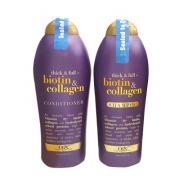 Bộ dầu gội - xả kích thích mọc tóc Biotin & Collagen của Mỹ 750ml 