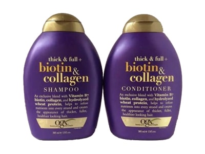 Bộ Dầu Gội Và Xã Thick And Full Biotin Collagen Organix Của Mỹ