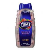 Viên nhai điều trị đau dạ dày Tums Assorted Berries 265 viên của Mỹ 