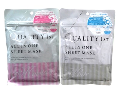 Mặt nạ giấy Quality 1st First All in one Sheet Mask của Nhật Bản