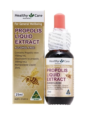 Keo ong Healthy Care Propolis Liquid Extract của Úc 25ml