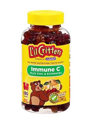 Kẹo dẻo bổ sung vitamin C L’IL Critters immune 190 viên của Mỹ