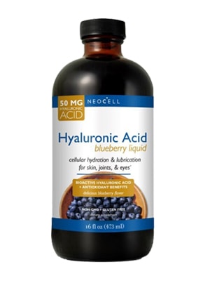 Tinh chất nước việt quất Neocell Hyaluronic Acid Blueberry Liquid 473ml Của Mỹ