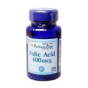 Viên uống hỗ trợ thiếu máu Folic Acid 400 mcg Puri...