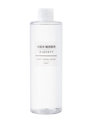 Nước hoa hồng Muji Light Toning Water Light 400ml của Nhật Bản