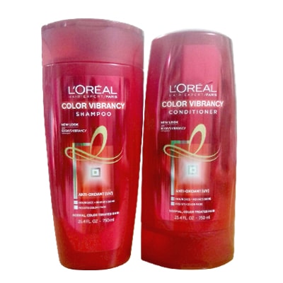 Set Gội xả Loreal Color Vibrancy 750ml - Dành cho tóc nhuộm