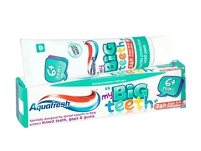 Kem đánh răng Aquafresh My Big Teeth 50ml cho trẻ từ 6 tuổi trở lên