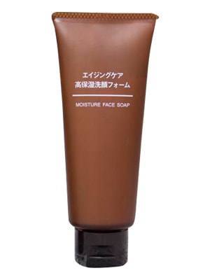 Sữa rửa mặt chống lão hóa Muji Moisture Face Soap 100g của Nhật