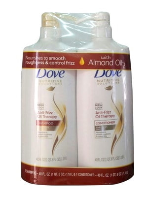 Bộ gội xả Dove Anti-Frizz Oil Therapy của Mỹ, chống xơ rối tóc