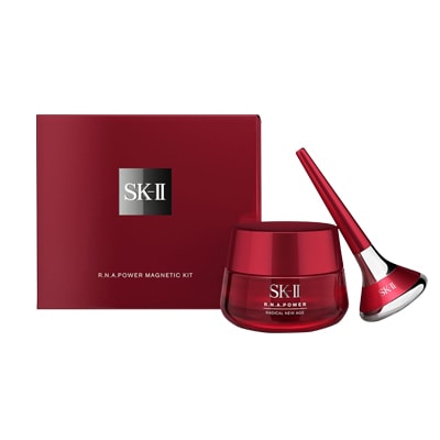 Set kem SK-II R.N.A. Power Radical New Age 80g kèm gậy Massage