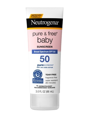 Kem chống nắng neutrogena pure and free baby spf 50 của Mỹ