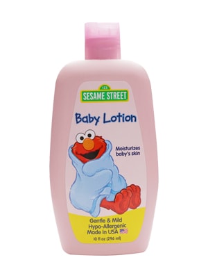 Sữa dưỡng thể cho bé Sesame Street Baby Lotion 296ml của Mỹ