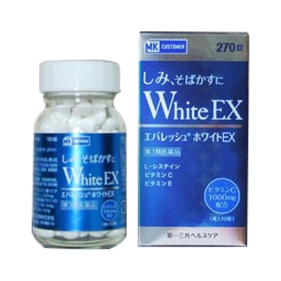 Viên uống trắng da trị nám White EX 270 viên 1000mg của Nhật