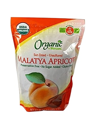 Quả mơ sấy khô Organic Malatya Apricots 1,13kg của Mỹ