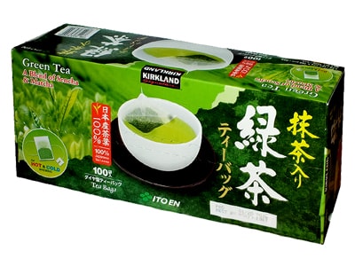 Trà xanh KirkLand Green Tea A Blend Of Sencha & Matcha 100 gói