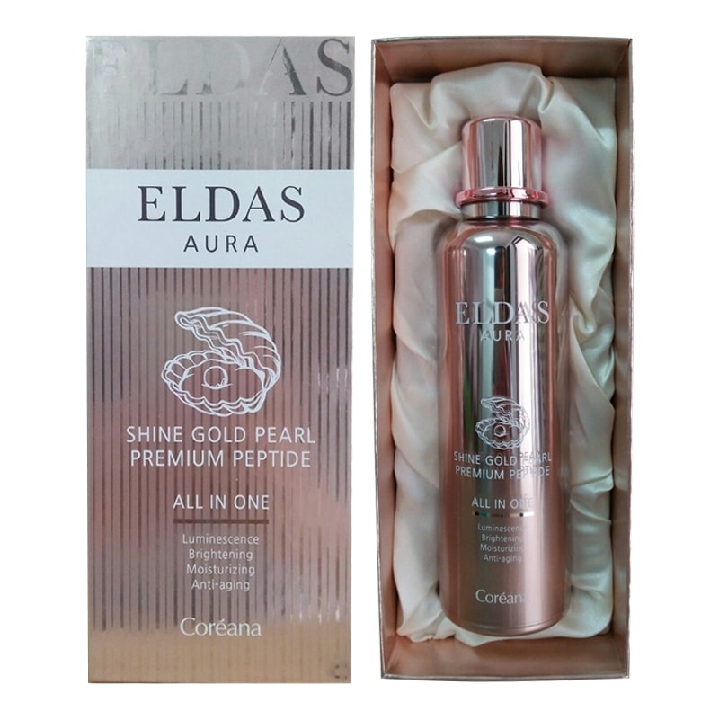 Serum tế bào gốc Eldas Aura Coreana Shine Gold Pearl Premium Peptide