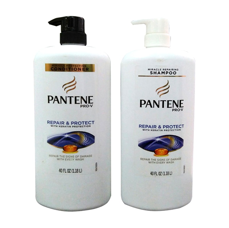 Bộ dầu gội xả Pantene Repair and Protect 1,18 lít của Mỹ