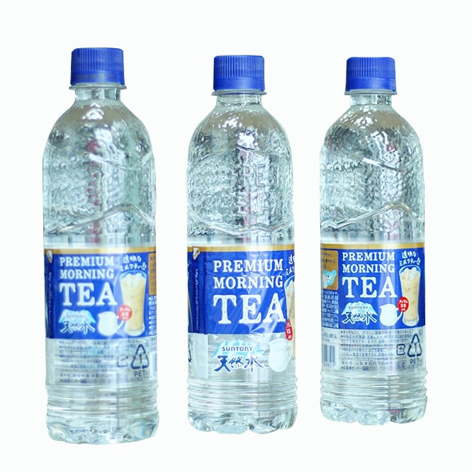 Nước lọc vị trà sữa Premium Morning Tea 550ml của Nhật Bản