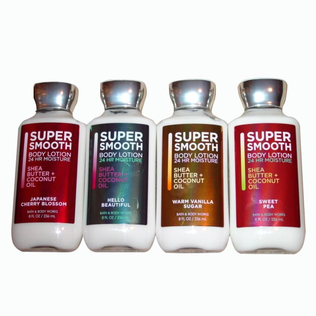 Dưỡng thể Bath and Body Works Super Smooth 236ml của Mỹ