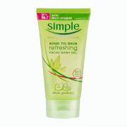 Sữa rửa mặt Simple Refreshing Facial Wash Gel 150ml của Anh