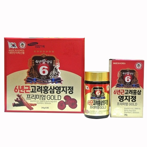Cao hồng sâm linh chi Taewoong Food 240g x 2 lọ của Hàn Quốc 