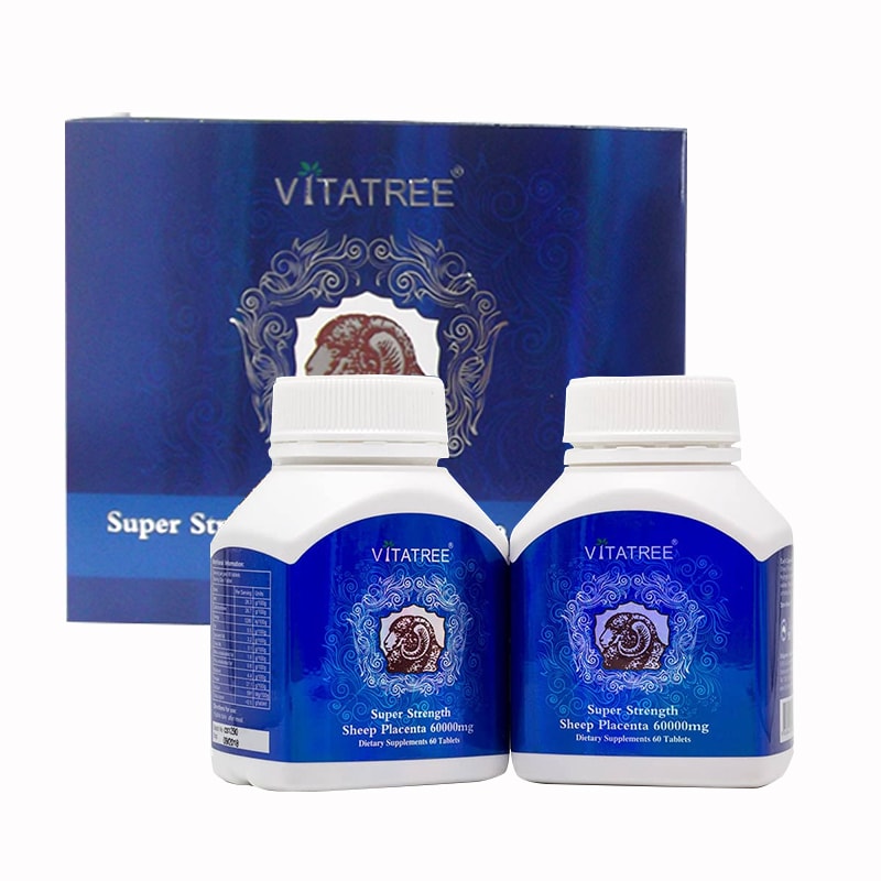 Viên uống nhau thai cừu vitatree 60000mg hàng Úc, đúng giá