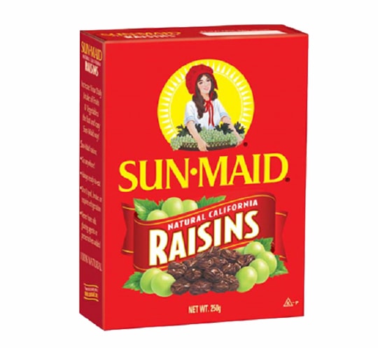 Nho khô cao cấp Sun Maid Raisins 250g của Mỹ