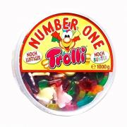 Kẹo dẻo hình con thú Trolli Number One của Đức