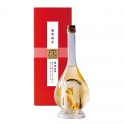 Rượu có hình con chó vàng Sake Yatsushika 500ml xách tay Nhật Bản