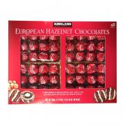 Socola bọc hạt phỉ Kirkland European Hazelnut Chocolates 48 viên