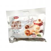 Bánh yến mạch phủ socola trắng Leisure Food 300g của Hàn Quốc