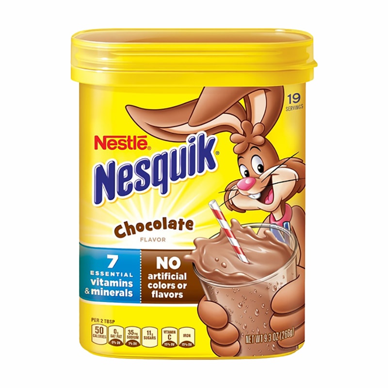Bột cacao pha sữa Nestle Nesquik Chocolate 266g của Mỹ