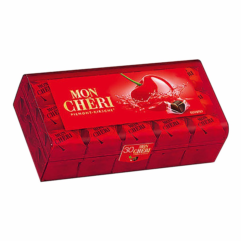 Kẹo Socola nhân rượu và anh đào Mon Cheri 315g 30 viên của Đức