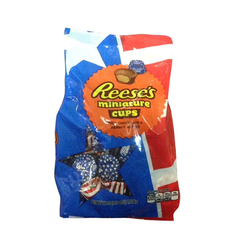 Socola sữa bơ đậu phộng Reese’s Miniature Cups 1,02kg của  Mỹ