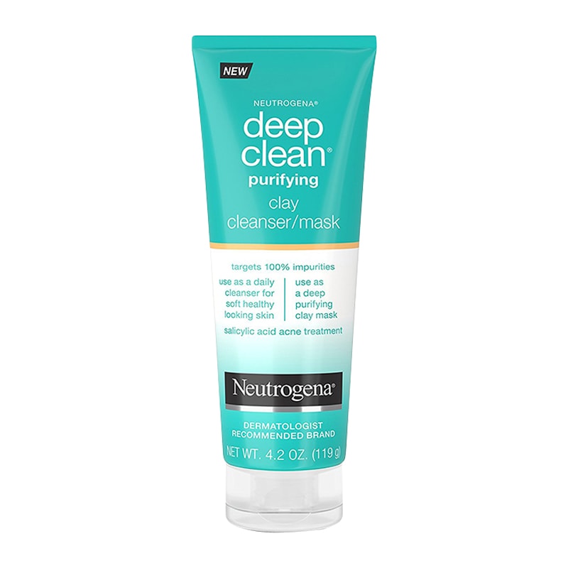 Sữa rửa mặt Neutrogena Deep Clean Cleanser/Mask 119g của Mỹ