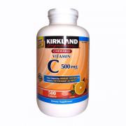 Viên uống bổ sung vitamin C 500mg Kirkland 500 viên của Mỹ