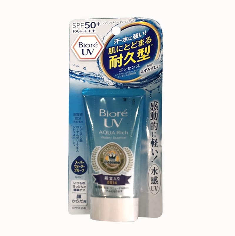 Kem chống nắng Biore UV Aqua Rich Watery Essence của Nhật