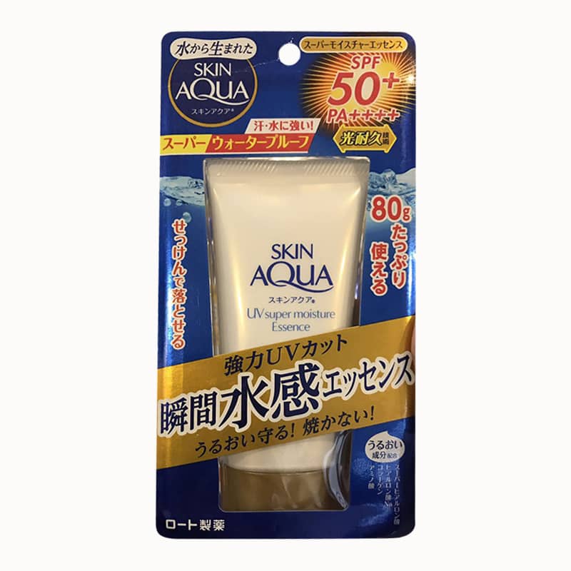 Kem chống nắng Rohto Skin Aqua UV Super Moisture Essence 80g