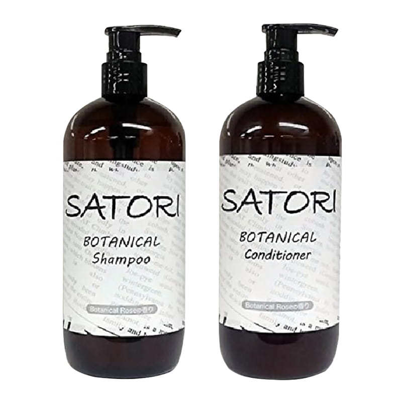 Bộ dầu gội xả thực vật Botanist Satori Botanical 480ml của Nhật