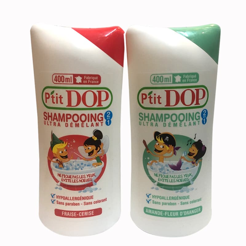 Dầu gội xả 2 in 1 cho bé P’Tit Dop Shampooing 400ml của Pháp