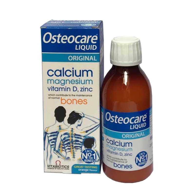 Canxi dạng nước Osteocare Liquid Original 200ml của Anh