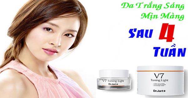 Kem v7 tonigh light có tốt không? 2 cách nhận biết thật giả