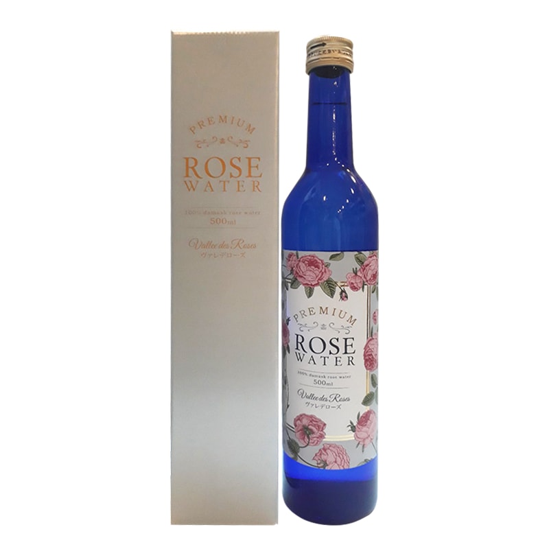 Nước uống hàm hương hoa hồng Premium Rose Water 500ml Nhật Bản