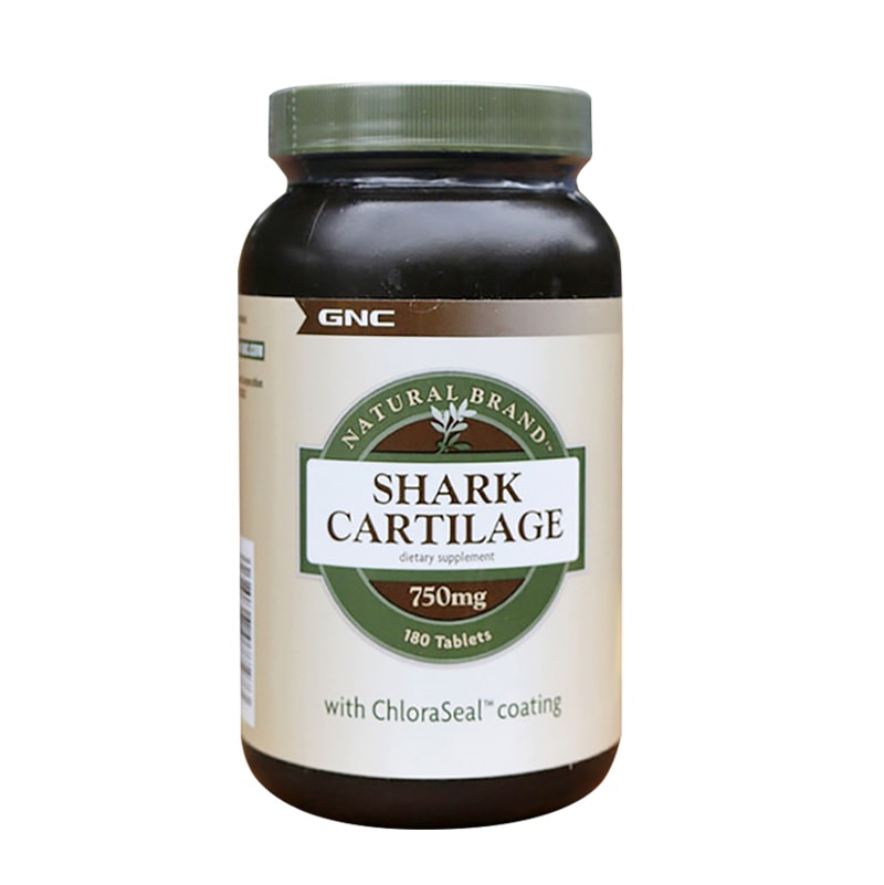 Sụn Vi Cá GNC Shark Cartilage 750mg 180 Viên Của Mỹ