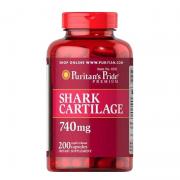 Sụn Vi Cá Shark Cartilage Puritans Pride 740mg 200 Viên