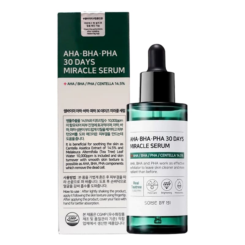 Káº¿t quáº£ hÃ¬nh áº£nh cho Tinh cháº¥t AHA BHA PHA 30 Days Miracle Serum 50ml